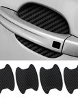 1Set 3D Car Doors Sticker Carbon Fiber Scratches