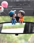 Cute Cartoon Couples Car Decoration Accessories