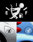 1 Pcs Funny Car Sticker Pull Fuel Tank Pointer